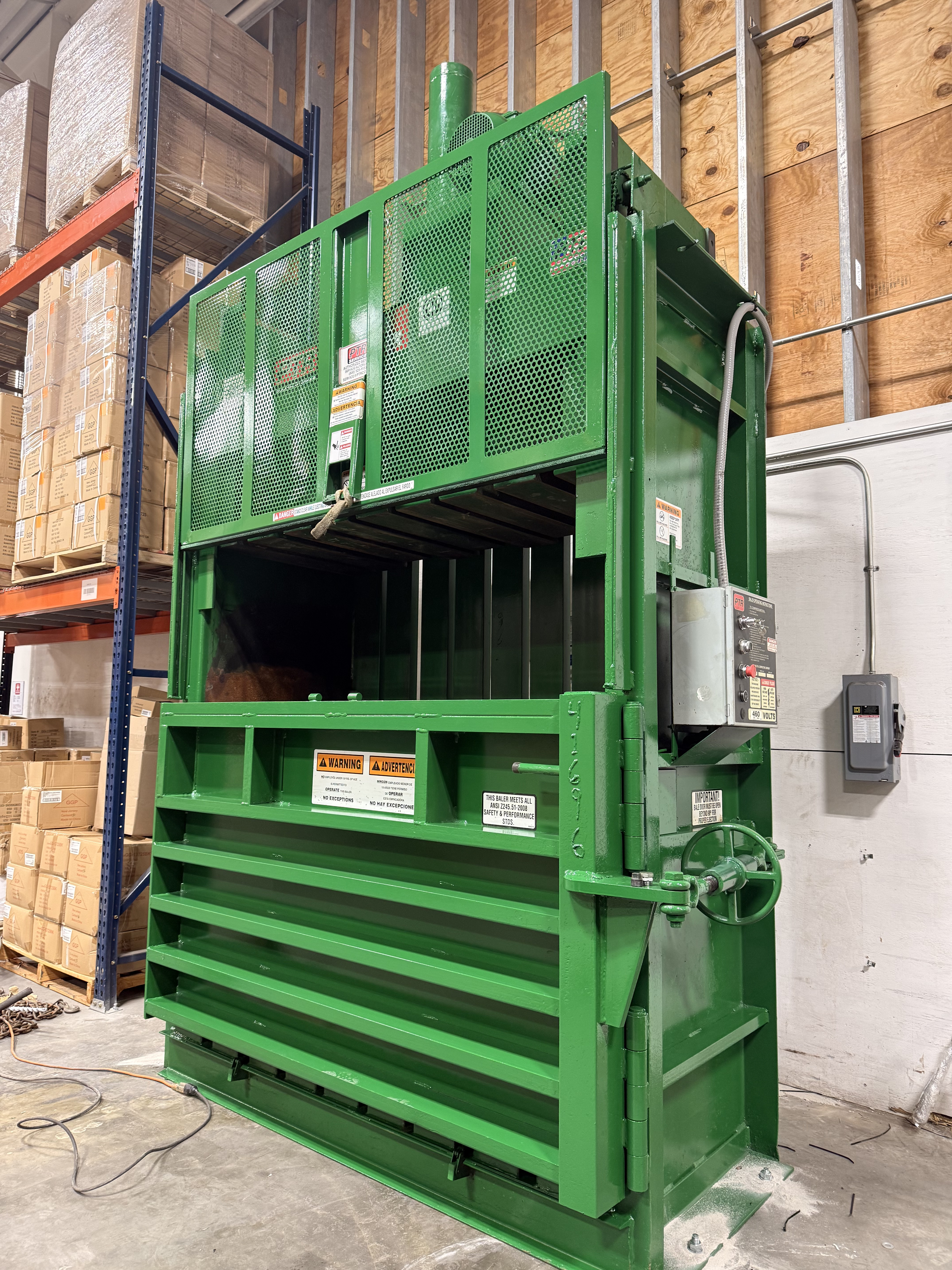 Vertical Baler